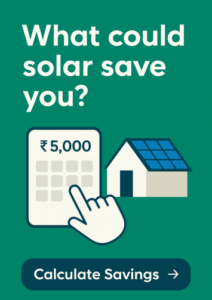 calculate saving for solar